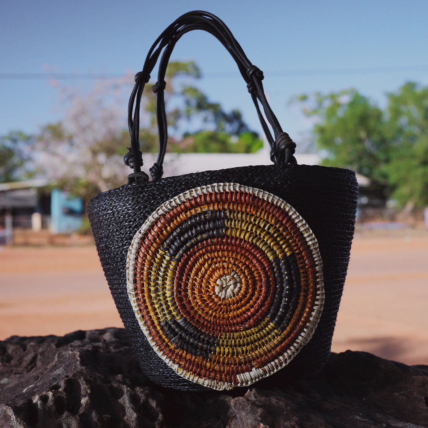 Helen Kaminski x Gapuwiyak Culture & Arts Helen Kaminski x Gapuwiyak Culture & Arts