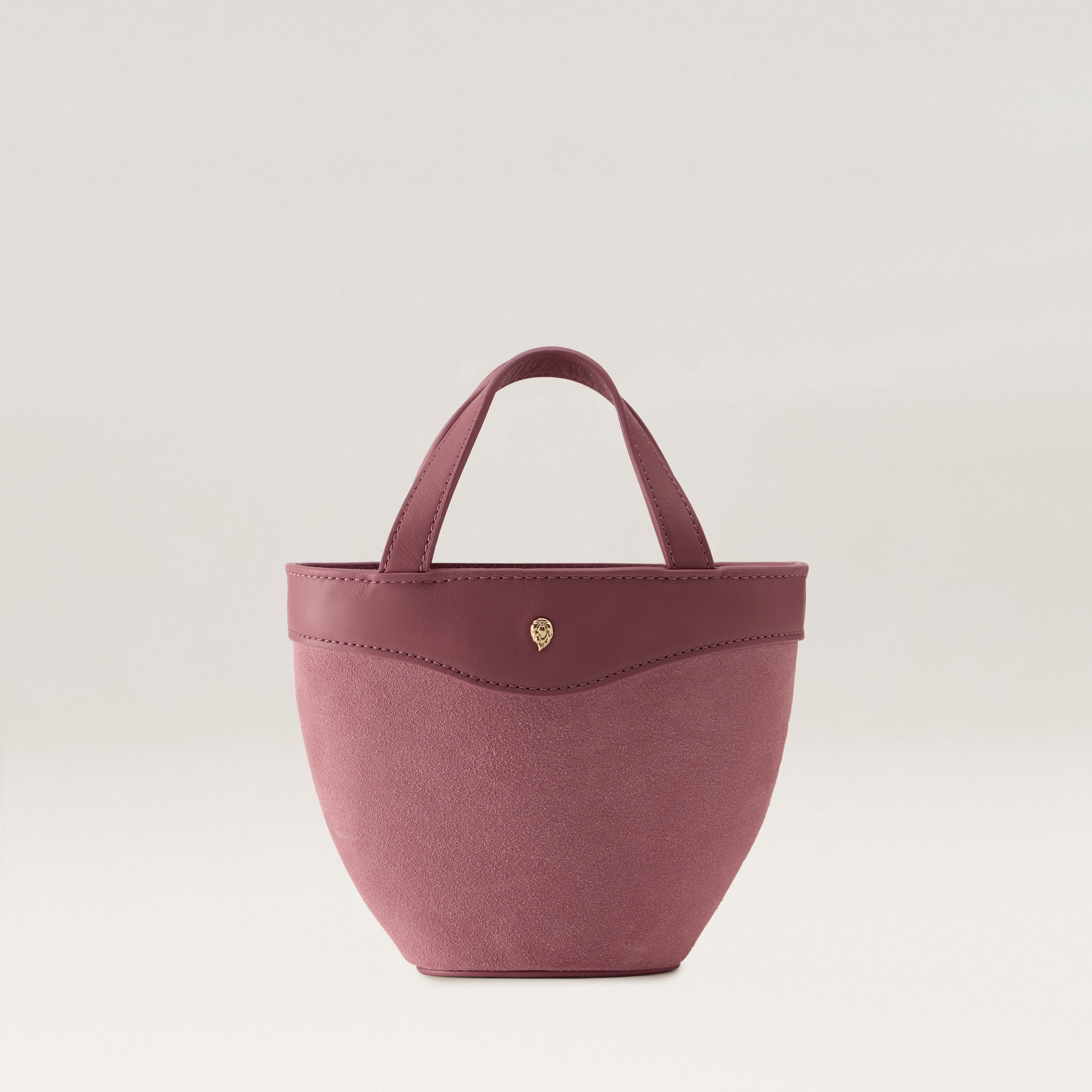 Ama Suede S Tote - Rosewood | Helen Kaminski AU