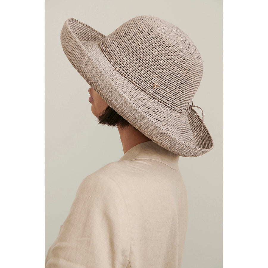 Provence 12 Eclipse Melange Raffia Hat - Helen Kaminski AU