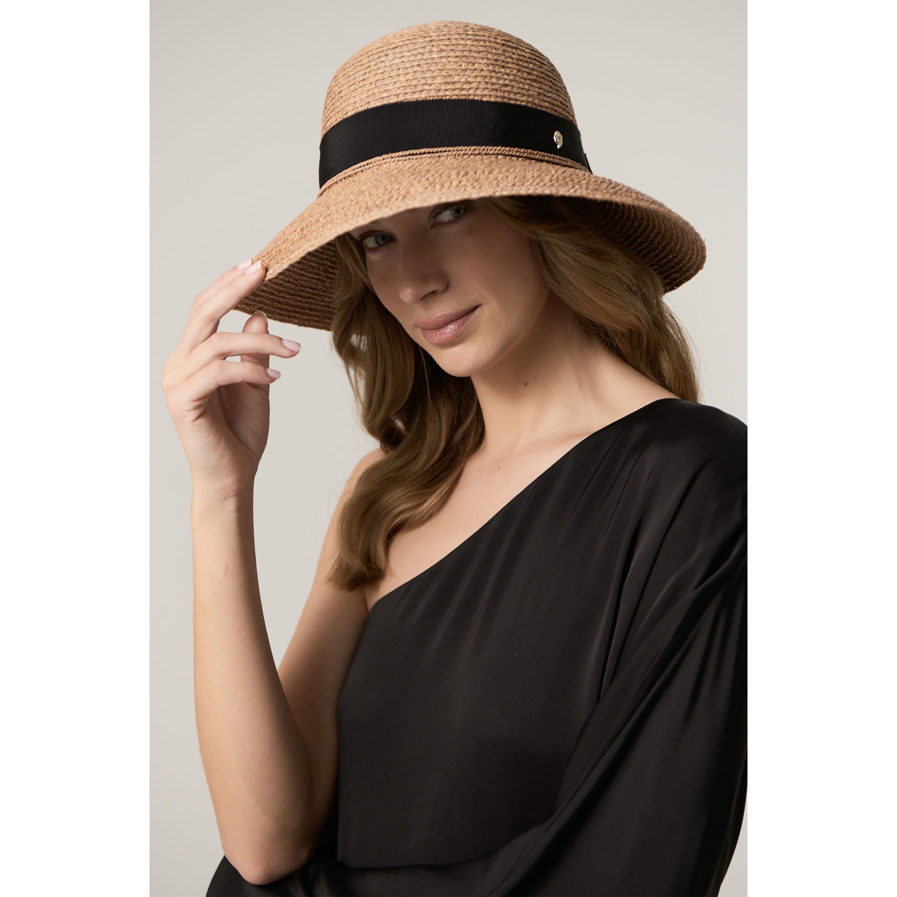 Newport SB in Nougat Midnight Hat - Helen Kaminski AU