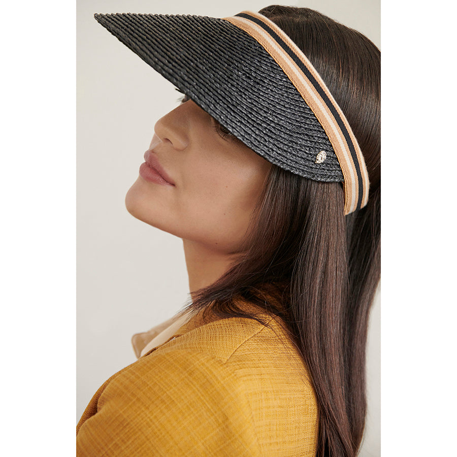 Buy Bianca - Charcoal Black Stripe - Helen Kaminski AU
