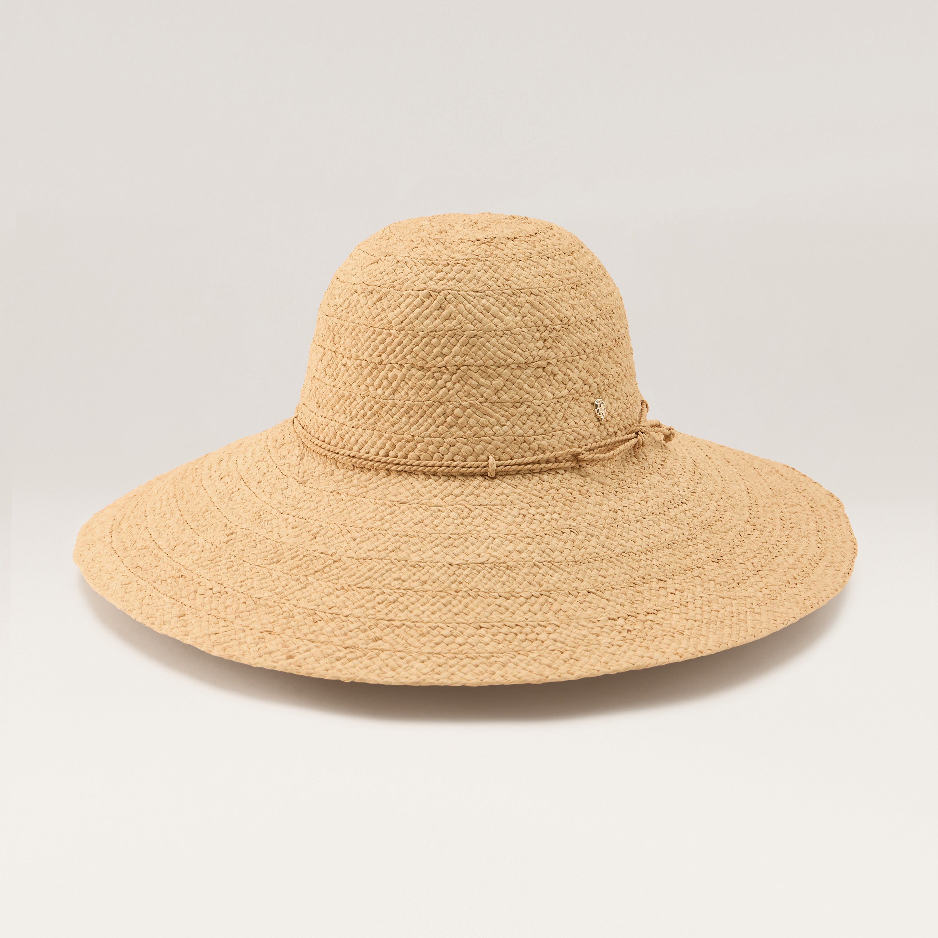 Mishika Raffia Braid Hat - Natural | Helen Kaminski AU