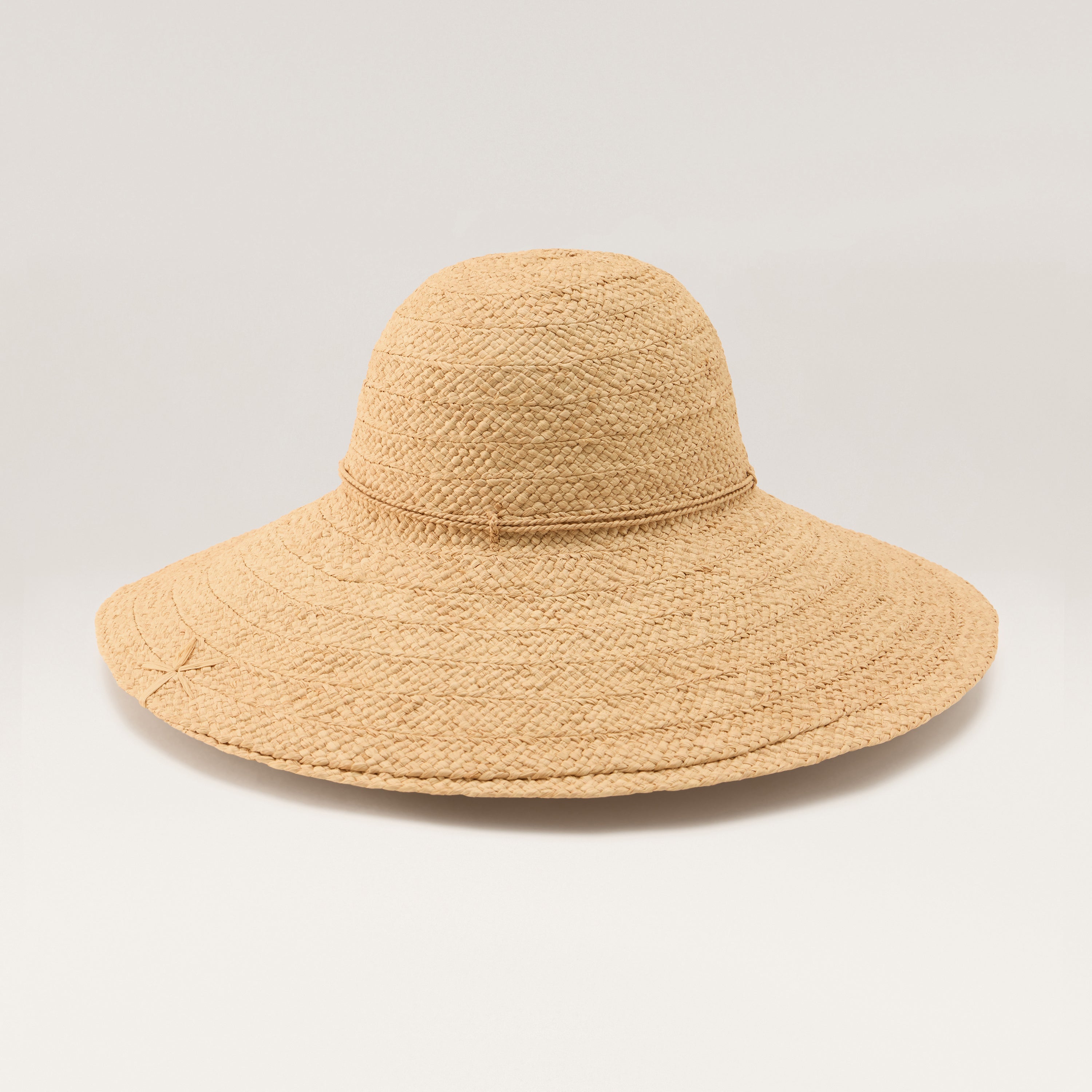 Mishika Raffia Braid Hat - Natural | Helen Kaminski AU