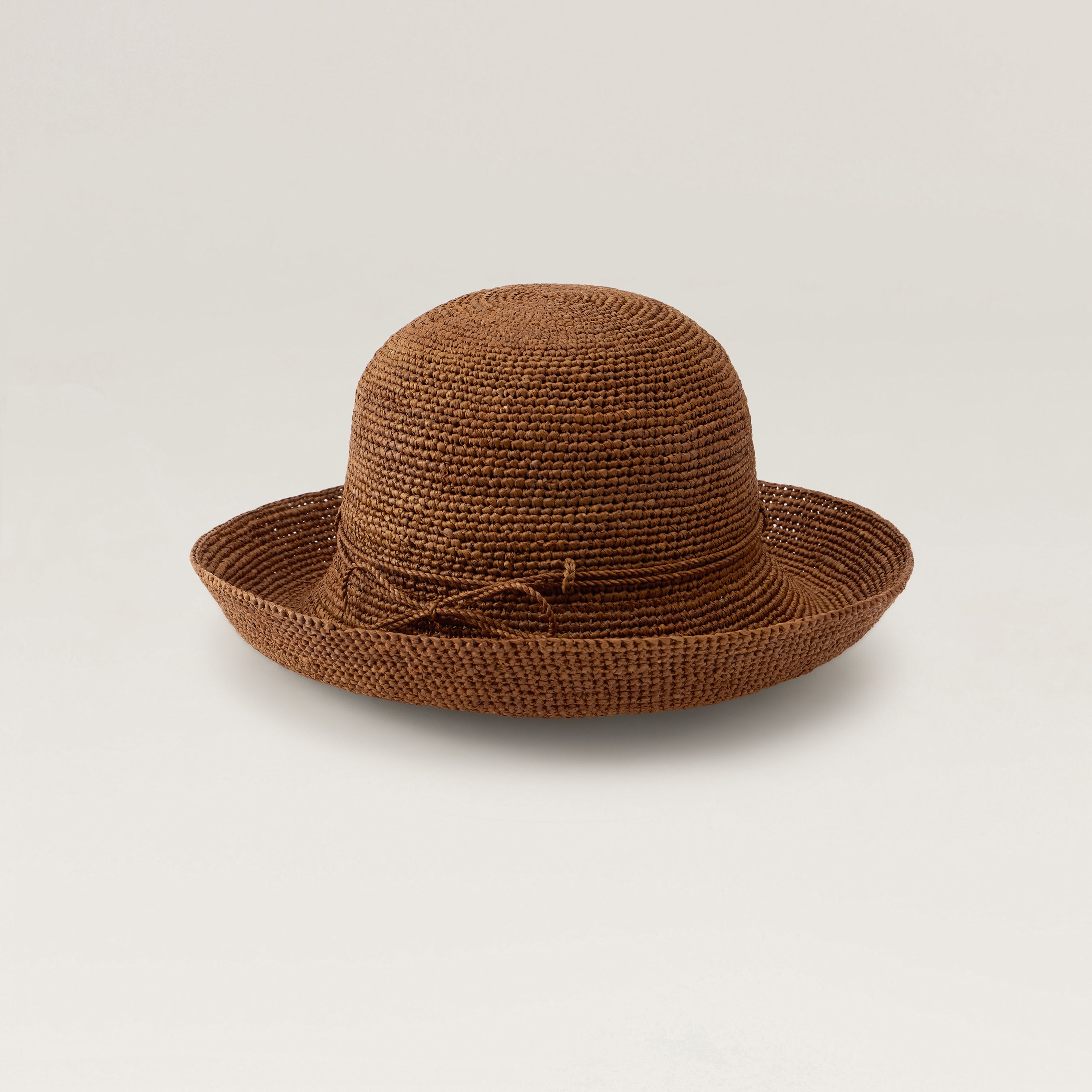 Provence 10 Raffia Crochet Hat - Nutshell | Helen Kaminski AU