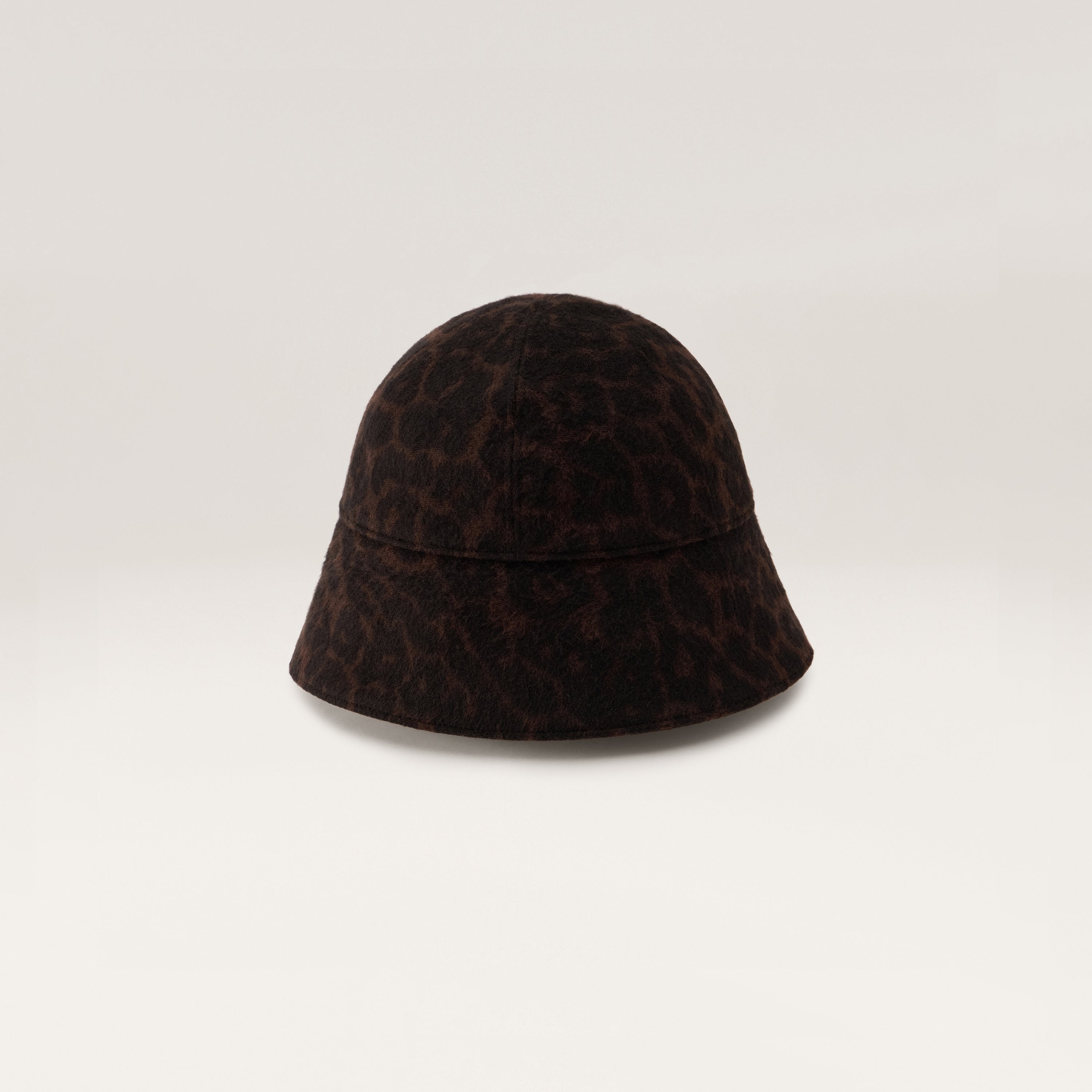 Zahara Jacquard Cloche - Dark Choc | Helen Kaminski AU
