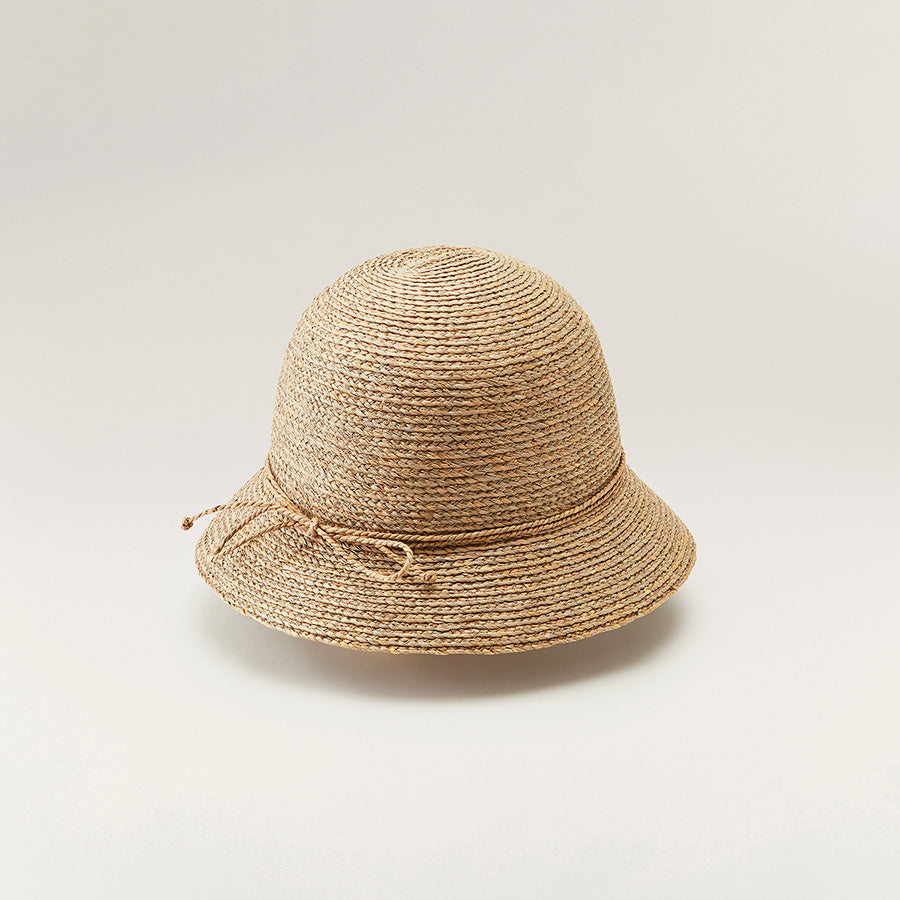 Valence 6 Raffia Cloche Hat in Natural - Helen Kaminski AU
