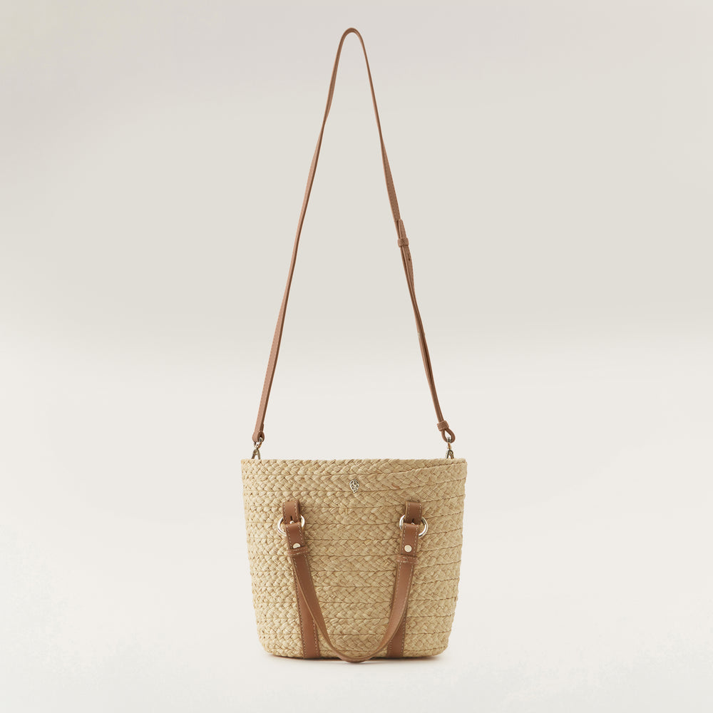 Pinimil S Bridle Basket Bag Natural Tan - Helen Kaminski AU