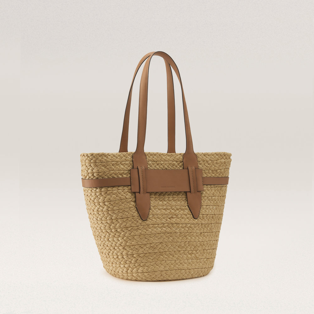 Lipari L Tote - Natural Caramel - Helen Kaminski AU
