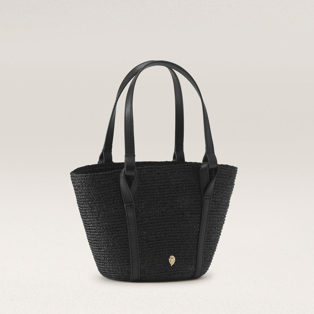 Helen Kaminski Bisou Mini Basket(黒) 2025 Bisou Mini Basket