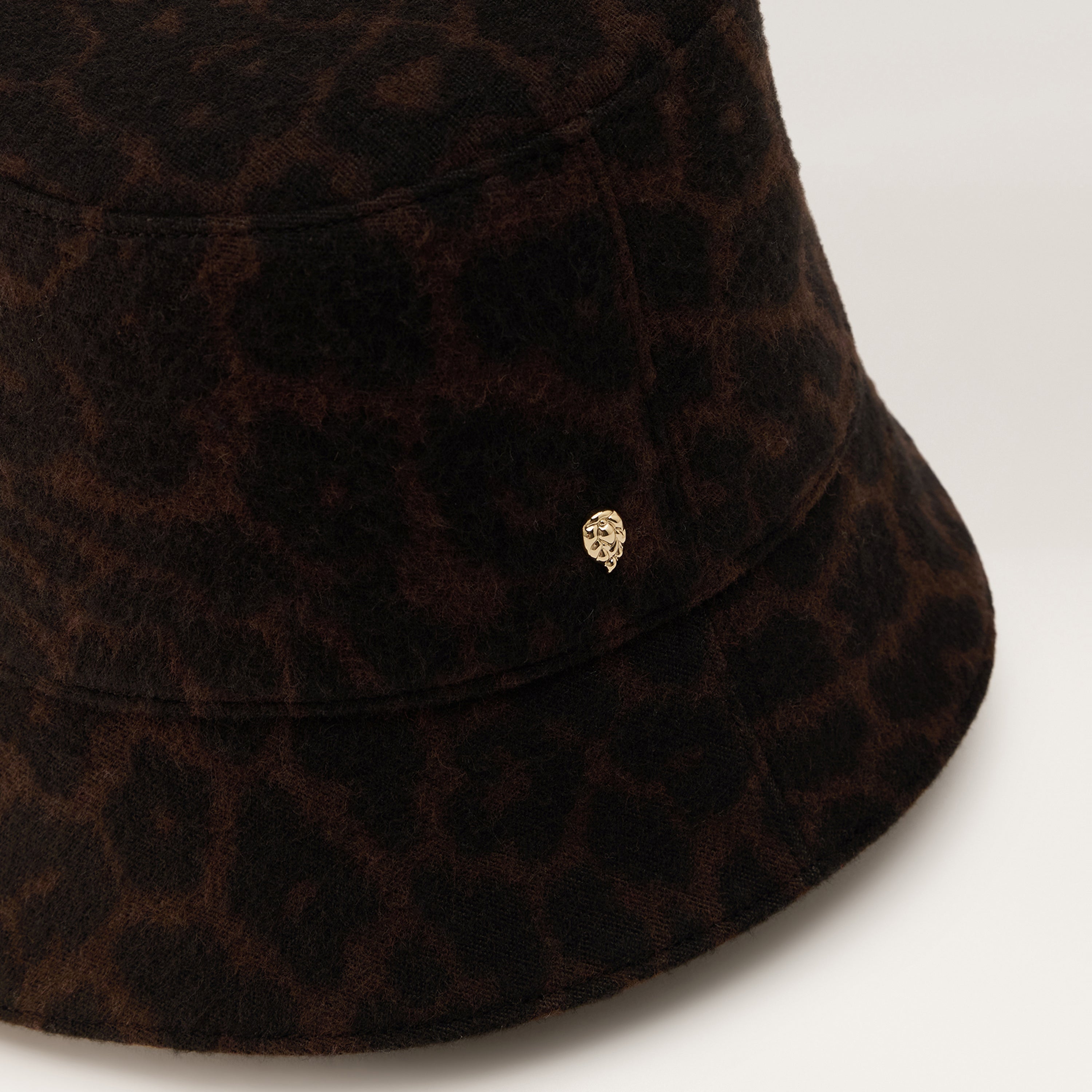 Helen Kaminski Australia | Burgundy Suede Bucket Hat Buy Seda Wool Blend Bucket - Chocolate - Helen Kaminski main image 2