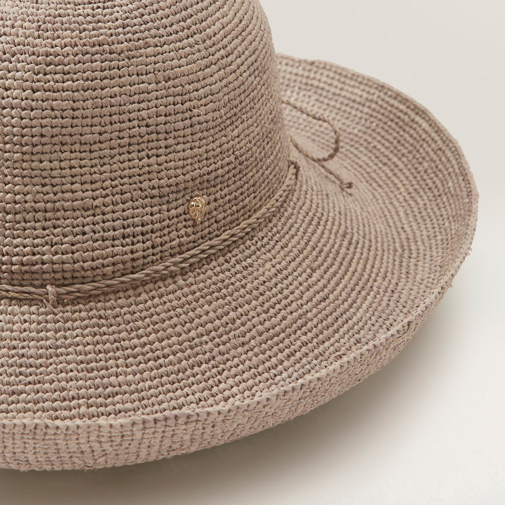 Provence 12 Eclipse Melange Raffia Hat - Helen Kaminski AU