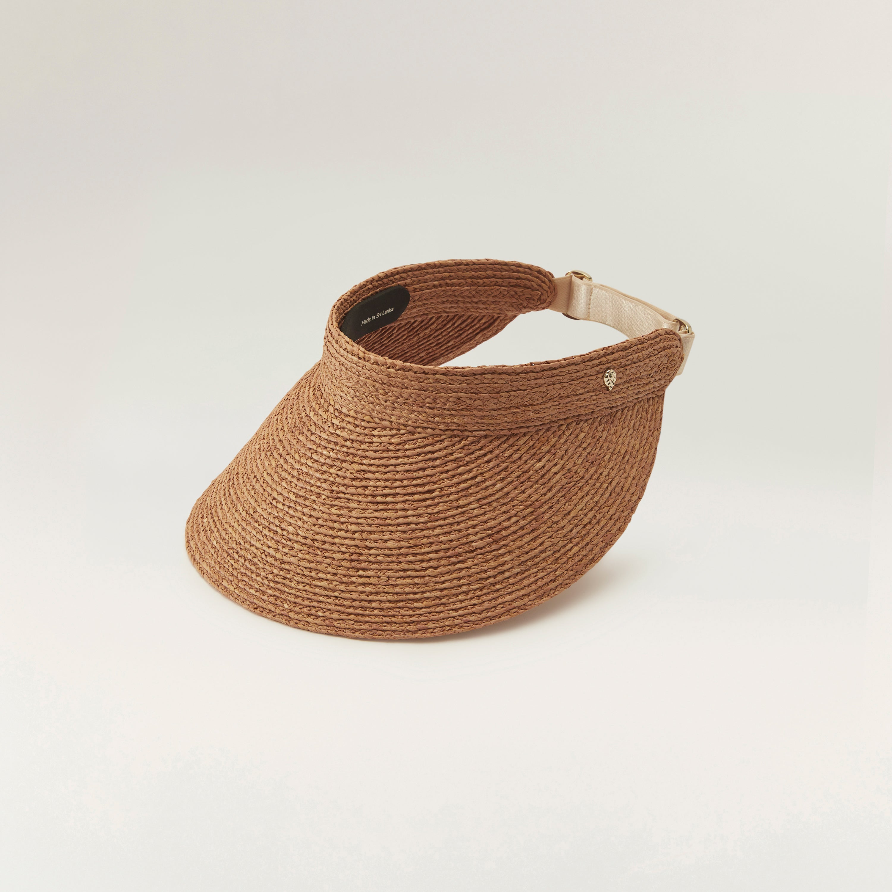 Belen Raffia Cowboy Hat in Nougat - Helen Kaminski AU