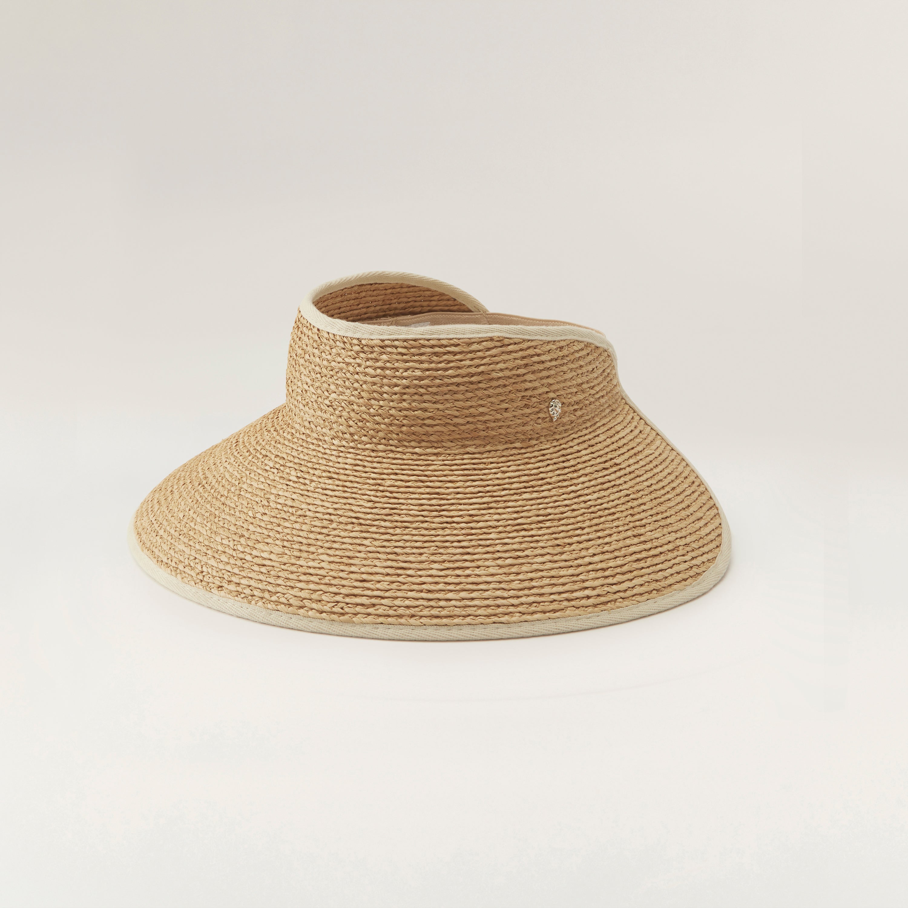 Delphina - Natural - Beige Medium Brim Hat | Helen Kaminski AU