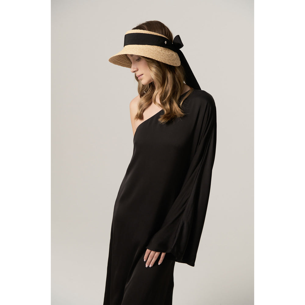 新品未使用！HELEN KAMINSKI ラフィアハット　Sabina Sabina Raffia Visor in Natural Black - Helen Kaminski AU