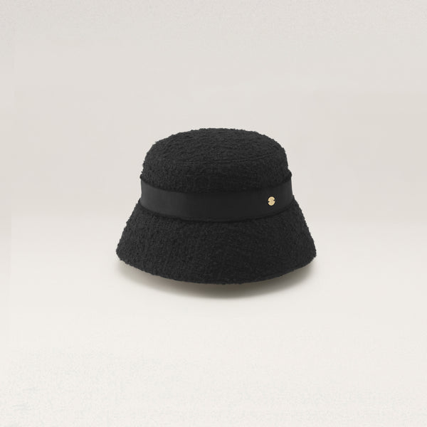 Buy Piper Wool Blend Bucket - Black - Helen Kaminski AU