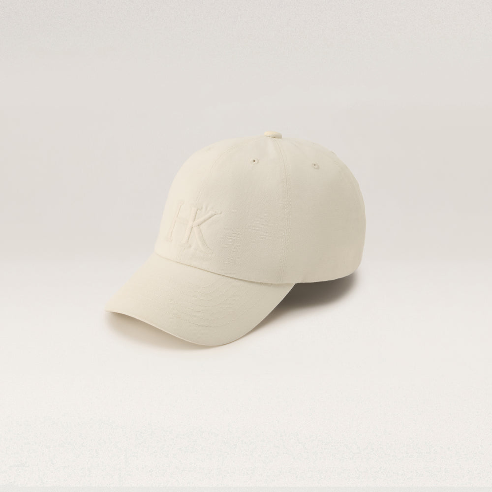 Buy Andy Logo Cotton Cap - Parchment - Helen Kaminski AU