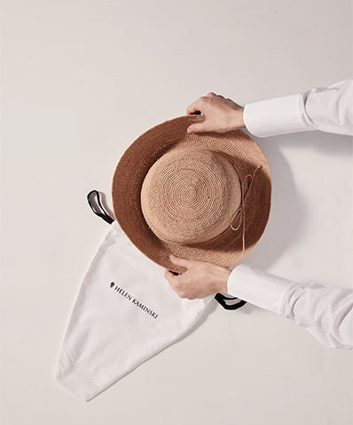 How To Roll Raffia Sun Hats Roll Up Hats Helen Kaminski