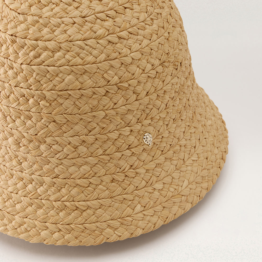 Passara Raffia Braid Cloche - Natural/Cream - Raffia Hat | Helen ...