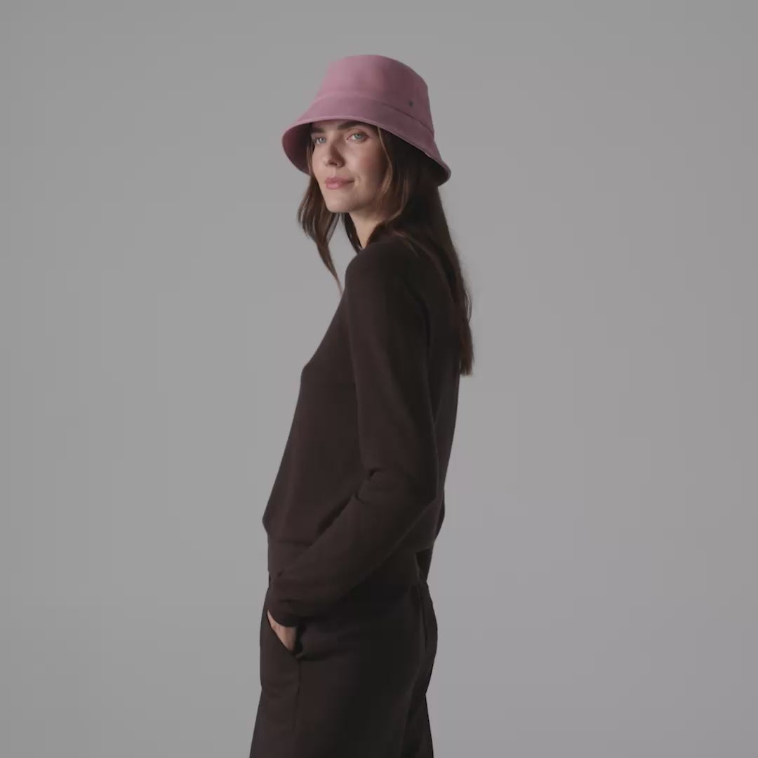 Palmer Suede Bucket - Rosewood | Helen Kaminski AU display picture 1
