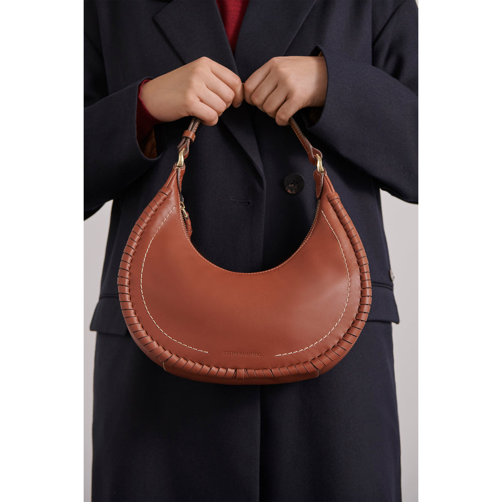 Leather Large Shoulder Bag Cuoio Soleil Hobo Bag Bag
