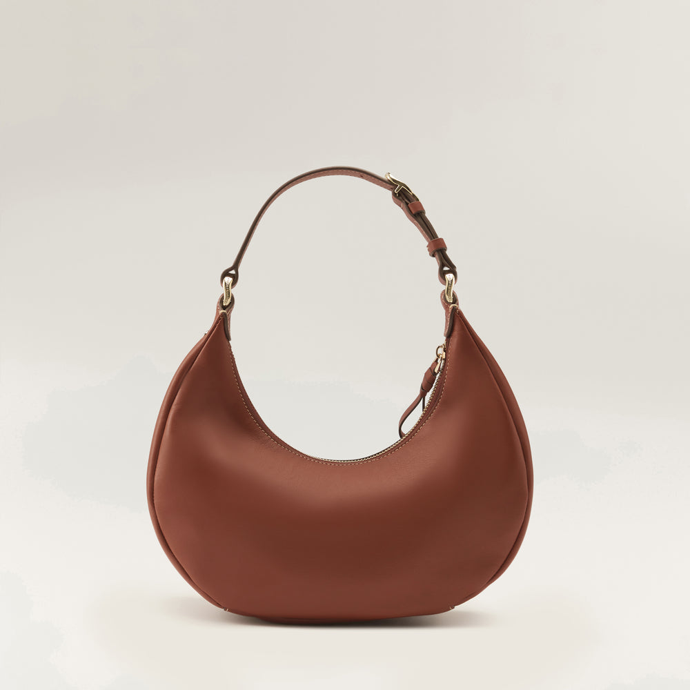 Leather Large Shoulder Bag Cuoio Soleil Hobo Bag Bag
