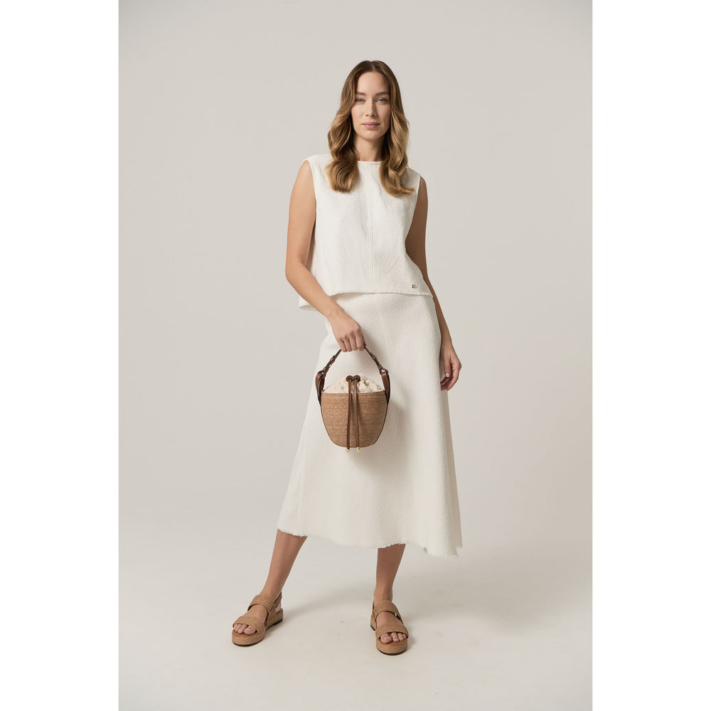 ハンドバッグ HELEN KAMINSKI 25SS Agua Raffia Bucket Bag BAG51753 Agua Bucket